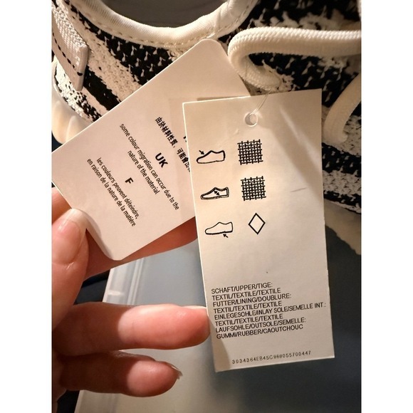adidas Yeezy Boost 350 V2 "Zebra" White/Black Red SPLY-350 Sneakers US 8.5 NWB - Picture 12 of 12